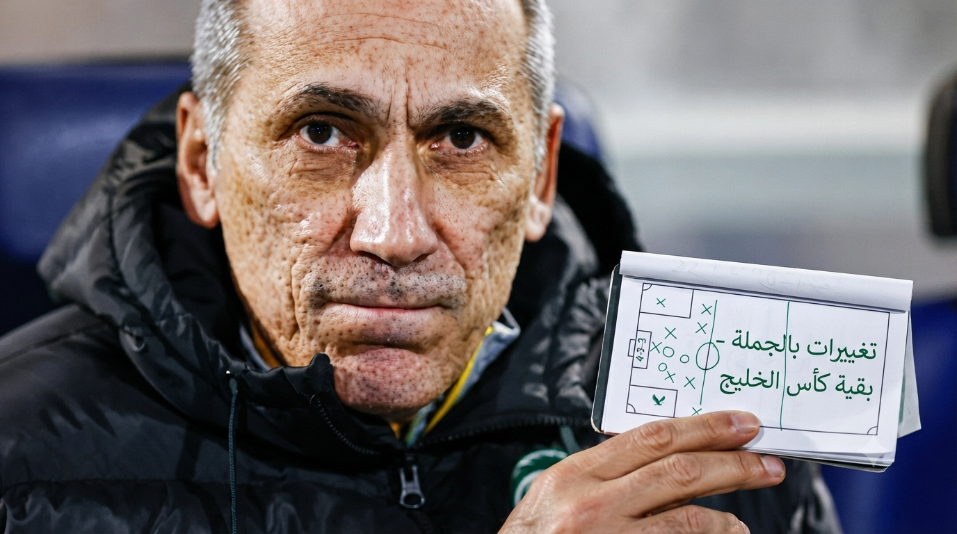 تشكيلة المنتخب السعودي المتوقعة لمواجهة قطر .. ونسبة الفوز