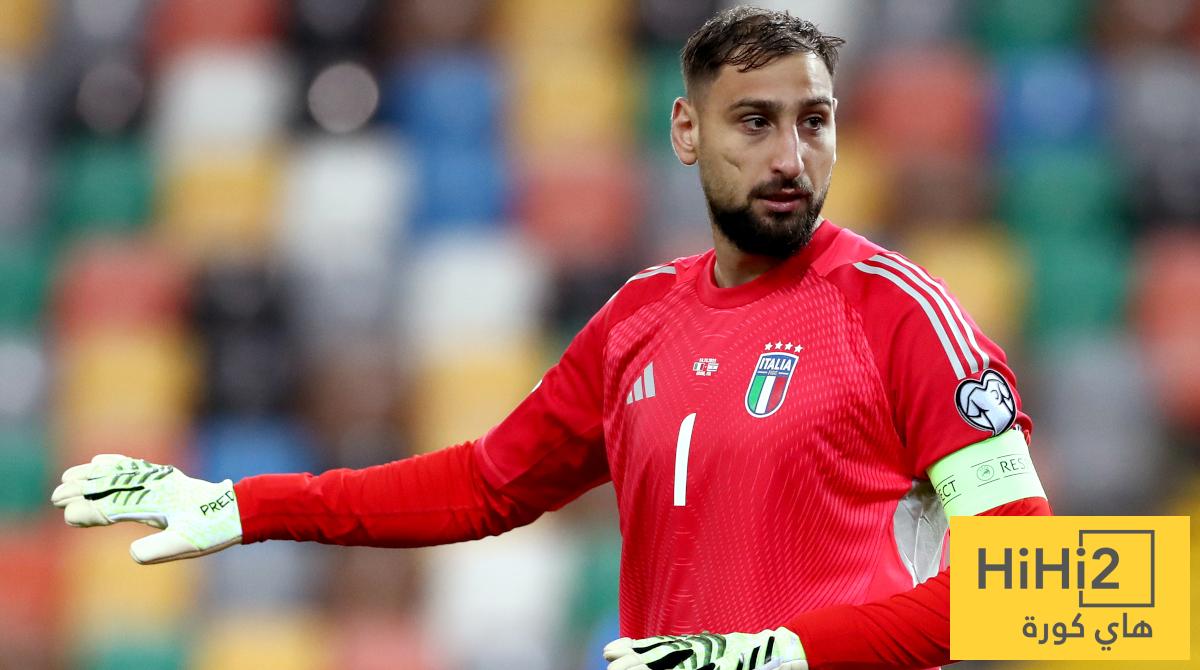 دوناروما يطارد رقم تاريخي مع المنتخب الإيطالي