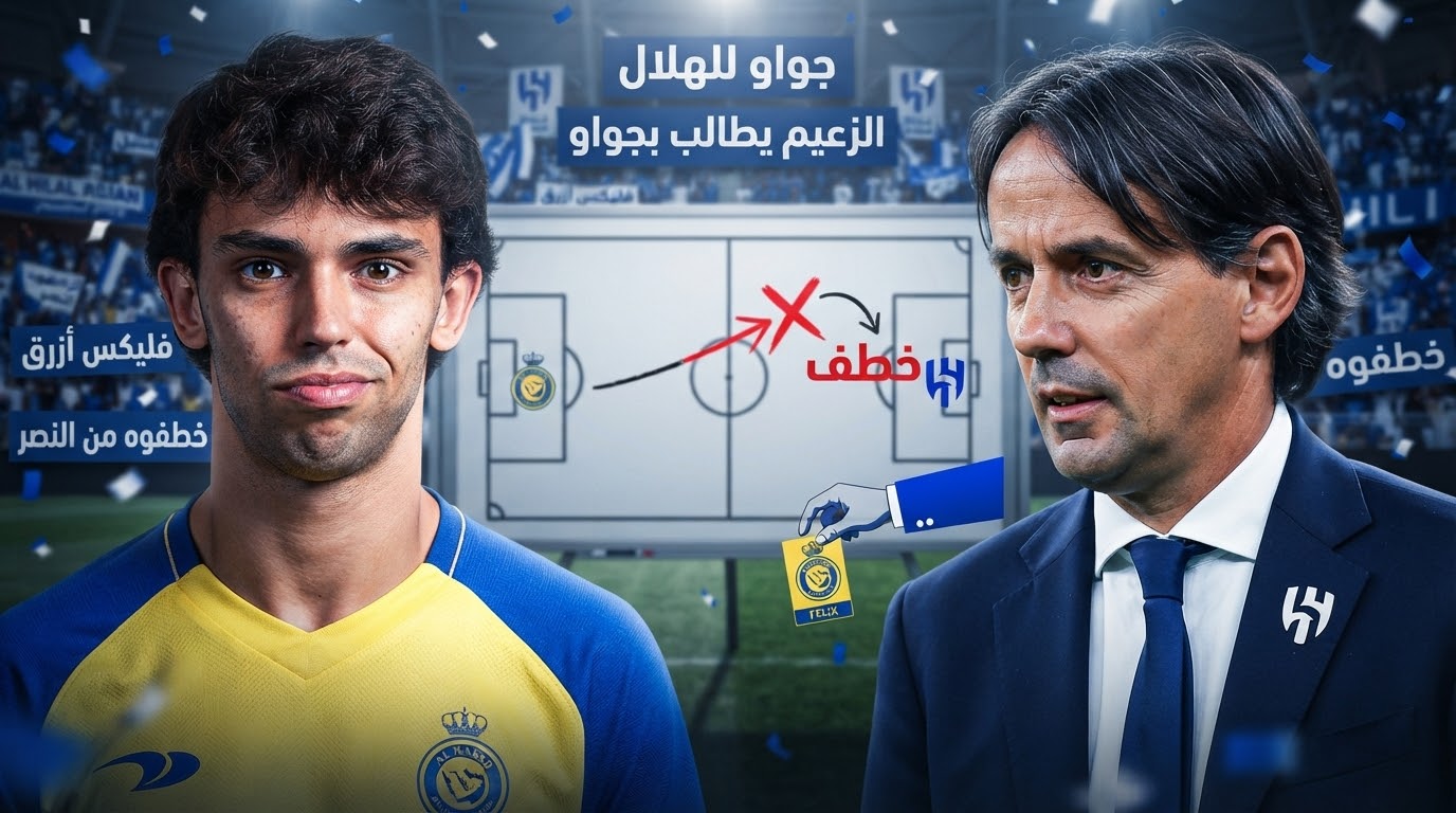 هلالي يطالب الإدارة بخطف فيليكس من النصر