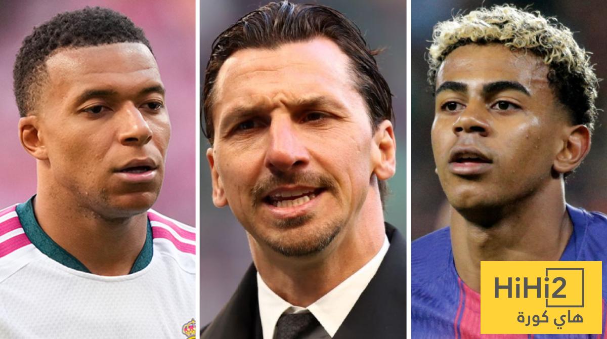 مفاجأة في اختيارات إبراهيموفيتش لأفضل 5 لاعبين في الدوري الإسباني